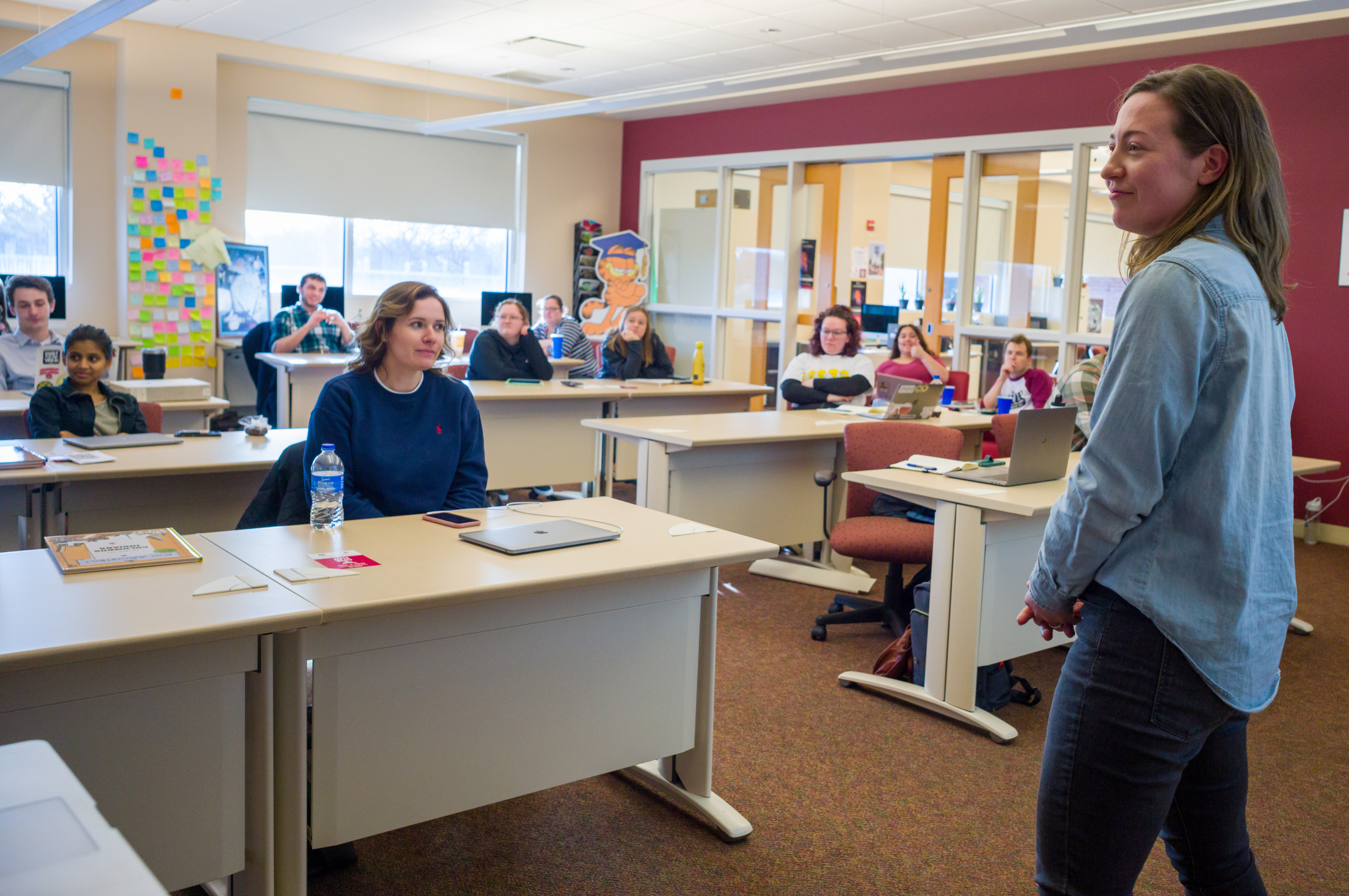 EMDD Year Two Pitch Nite, featuring a 1488 copy of Artistotle's Ethics illuminated in Latin, loaned by the Remnant Trust.