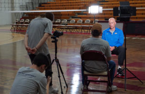 John Speraw the head coach of the UCLA-MVB team and founding member of the First Point Volleyball Foundation