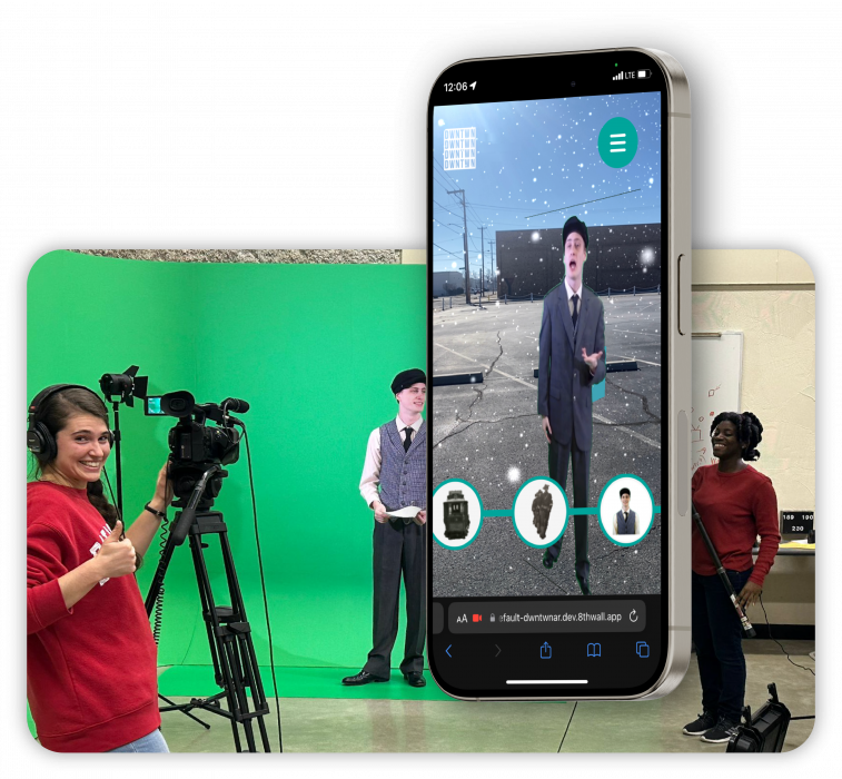 IUTC-filming-mobile